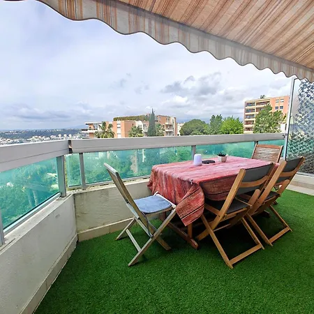 2 Bedroom Flat With Terrasse & Car-Park Nice Ouest Exterior foto